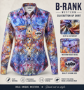 🤠✨ B-RANK WESTERN SILK BUTTON-UP ✨🤠