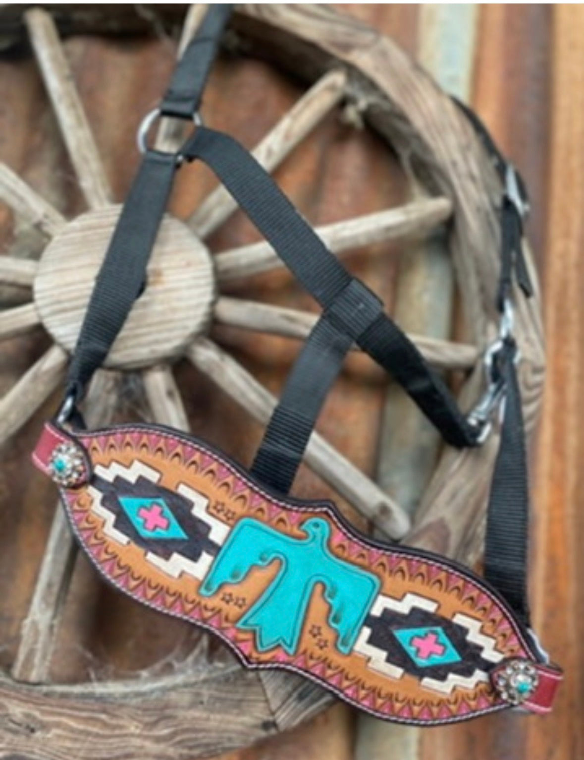 🌵 Southwest Cactus & Thunderbird Halter 🌵