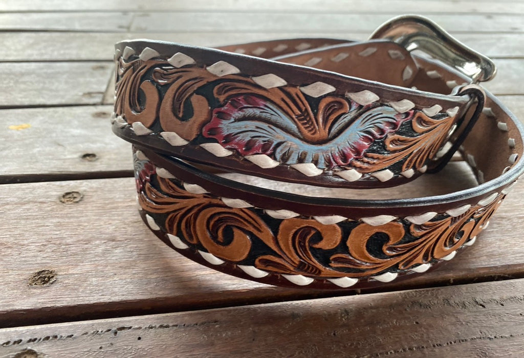 Wild Plum Feather Belt 🪶