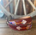 Beaded arrow belt