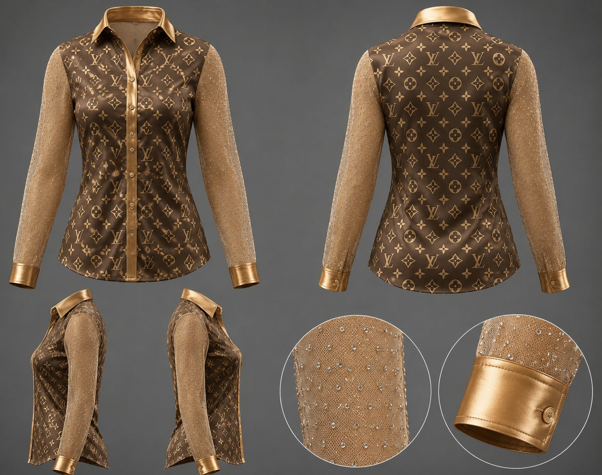 🤎 Luxe Brown Arena Shirt