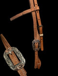 ✨ Floral Concho Leather Bridle ✨
