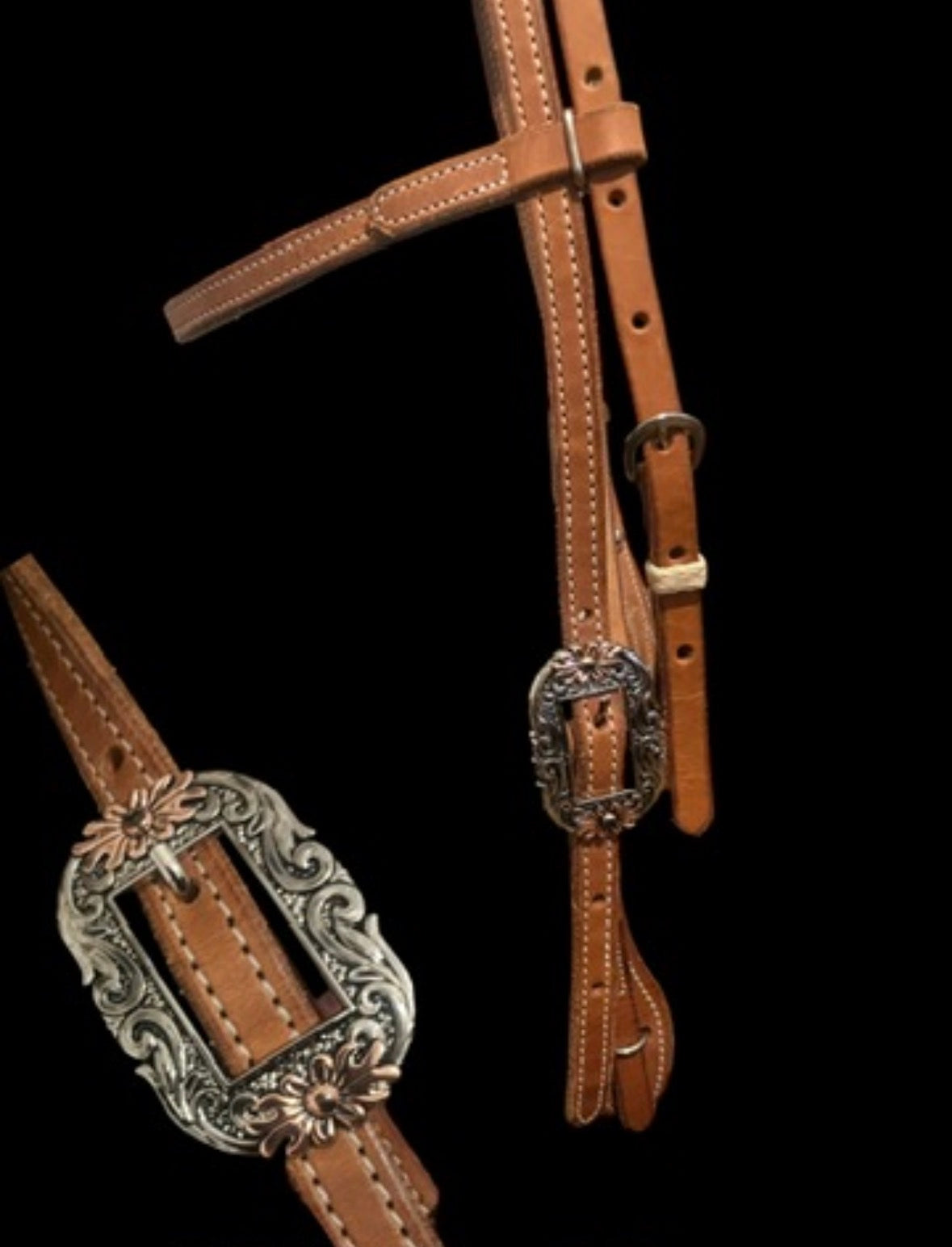 ✨ Floral Concho Leather Bridle ✨