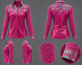 💗 Pink Cowgirl Rhinestone Arena Shirt