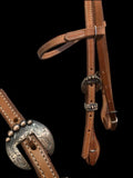 ✨ Horseshoe Concho Leather Bridle ✨