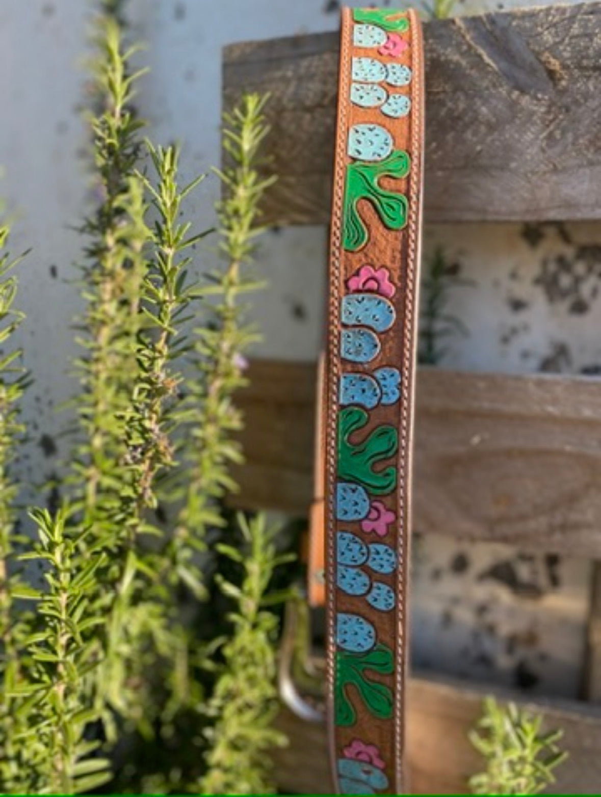 Desert Bloom Cactus Belt 🌵
