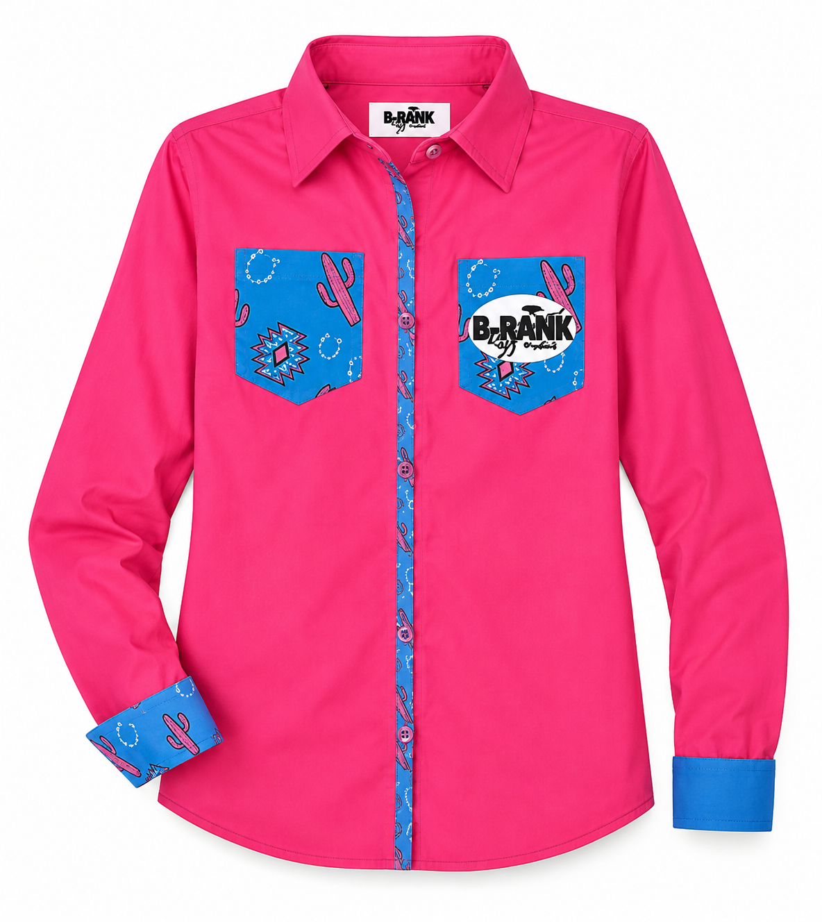 🌵💗 HOT PINK WESTERN BUTTON-UP 💗🌵