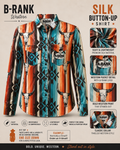 🤠 BOLD BULL SKULL WESTERN SILK SHIRT 🔥